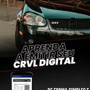Imagem de capa para o Ebook EBOOK - APRENDA A EMITIR CRVL DIGITAL