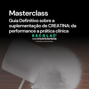 Imagem de capa para o Curso online Masterclass - Guia definitivo sobre a suplementação de creatina