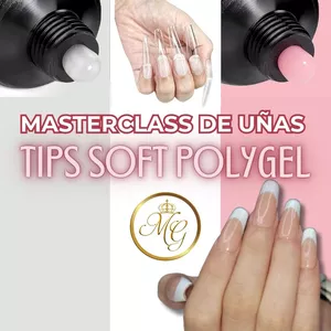 Imagen de portada para Curso online Master Class Uñas Tips Soft Polygel