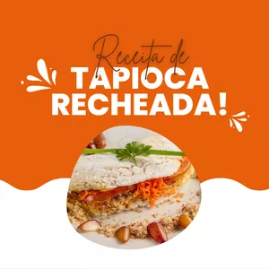 Cover image for Ebook 10 receitas de tapioca recheada 