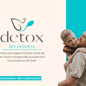 Imagem de capa para o Ebook Detox do Homem