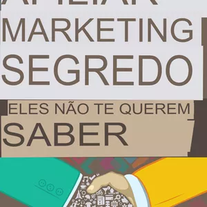 Imagem de capa para o Ebook Segredos dos marketing de afiliados