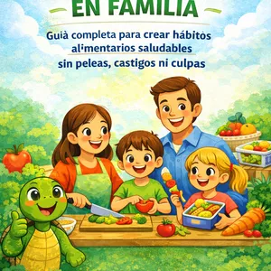 Imagen de portada para Ebook Come Feliz en famillia: Guía completa para crear hábitos alimentarios saludables sin peleas, castigos ni culpas