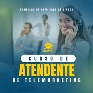 Imagem de capa para o Curso online Curso de Atendente de Telemarketing