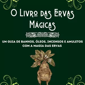 Imagem de capa para o Ebook O Livro das Ervas Mágicas 