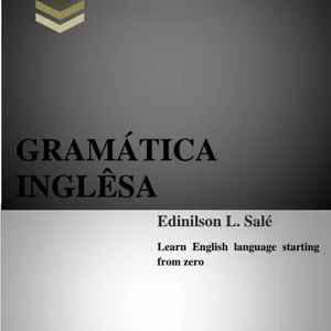 Imagem de capa para o Ebook Gramática Inglesa à partir do zero