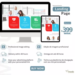 Cover image for Online course Landing Page - WebSite - Doctor