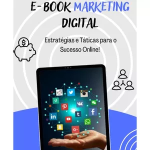 Imagem de capa para o Ebook Dominando o marketing digital 