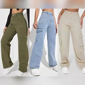 Imagem de capa para o Ebook Molde Calça Cargo Feminina em Sarja (38 ao 46)