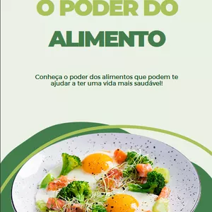 Imagem de capa para o Ebook O PODER DO ALIMENTO