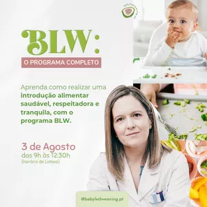 Imagem de capa para o Curso online Turma de Agosto BLW: O programa completo BLW