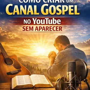 Imagem do curso Como Criar um Canal Gospel no YouTube Sem Aparecer