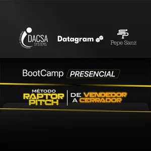 Imagen de portada para Curso online Bootcamp Presencial: Raptor Pitch 🦖