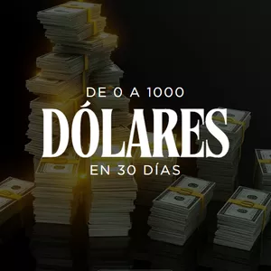 Imagen de portada para Curso online De 0 a 1000 Dólares Creando Productos Express en 30 Días