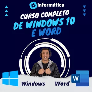 Imagem de capa para o Curso online Curso completo de Windows 10 + Word