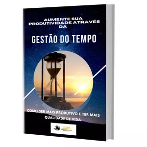 Imagem de capa para o Ebook Aumente sua produtividade através da Gestão do Tempo