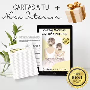 Imagen de portada para Ebook Cartas Mágicas a Mi Niña Interior (Libro Descargable 100% PRÁCTICO)✅