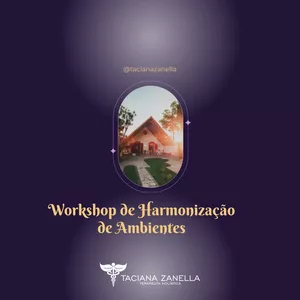 Imagem de Workshop de Harmonização de Ambientes criado por Taciana Zanella na hotmart