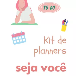 Imagem de capa para o Ebook Kit de planners