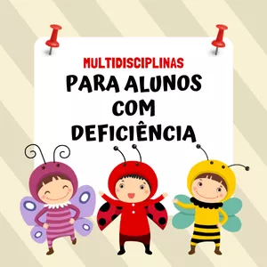 Imagem de capa para o Ebook Coleção Multidisciplinas para Alunos com Deficiência