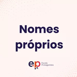 Imagem de capa para o Curso online Kit - Nomes próprios