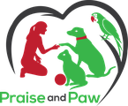 Praise and Paw Training Academy logo