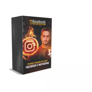 Imagem de capa para o Curso online Método Turbo Face &amp; Insta ADS