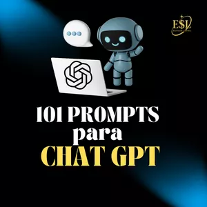 Imagen de portada para Ebook 101 Prompts de Chat GPT Para que nunca te falte ideas