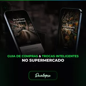 Imagem de capa para o Ebook Combo: Guia de Compras &amp; Trocas Inteligentes no Supermercado 