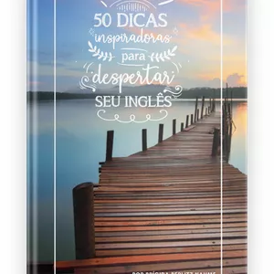 Imagem de capa para o Ebook 50 dicas inspiradoras para despertar seu inglês