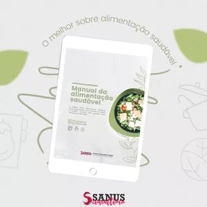 Imagem de capa para o Ebook Manual da Alimentação Saudável