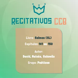 Imagem de capa para o Ebook Recitativos CCB para Impressão - Salmos do Capítulo 141 ao 150