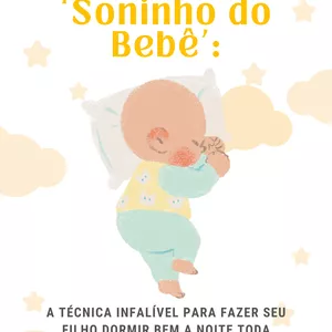 Imagem de capa para o Ebook Método ‘Soninho de Bebê