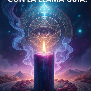 Imagen de portada para Ebook Activa Tu Tercer Ojo con la Llama Guía Mística.