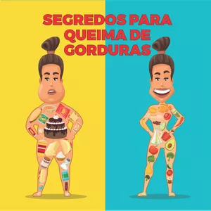 Imagem de capa para o Ebook SEGREDO PARA QUEIMA DE GORDURAS