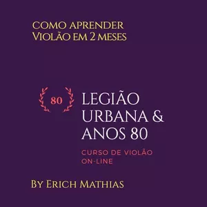 Imagem de capa para o Curso online Legiao Urbana e Anos 80.