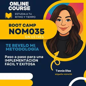 Imagen de portada para Curso online Boot Camp Nom 035 sin estrés 