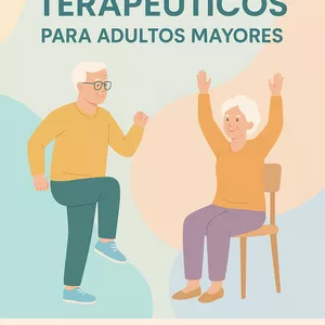 Imagen de portada para Ebook Ejercicios seguros y efectivos para adultos mayores en casa