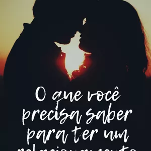 Imagem de capa para o Ebook Você pode ser feliz. O que você precisa saber saber para ter um relacionamento saudável.