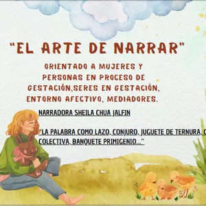 Imagen de portada para Ebook Narración oral para infancias desde la gestación