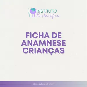 Imagem de capa para o Ebook FICHA DE ANAMNESE CRIANÇAS