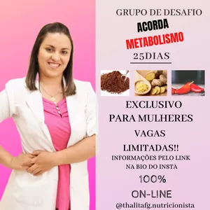 Imagem de capa para o Curso online G.D.A.M- Grupo de desafio Acorda Metabolismo