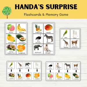 Cover image for Ebook HANDA'S SURPRISE FLASHCARDS &amp; MEMORY GAME