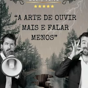 Imagem de capa para o Ebook A arte de ouvir mais e falar menos - Do silêncio a compreensão