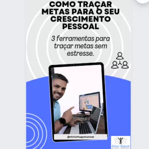 Imagem de capa para o Ebook Como traçar metas para o seu crescimento pessoal.