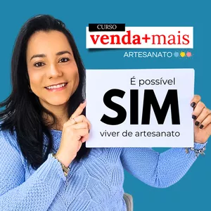 Imagem de capa para o Curso online Curso Venda Mais Artesanato - Destrave suas vendas