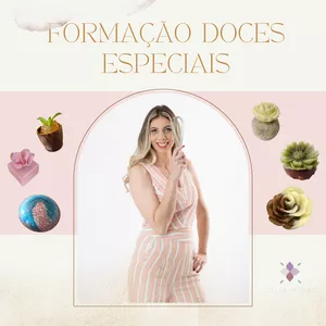 Imagem de capa para o Curso online Formação Doces Especiais