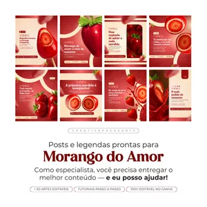 Imagem de capa para o Curso online PACK PARA MORANGO DO AMOR