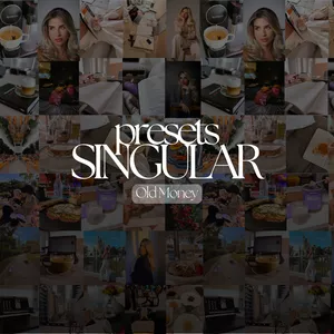 Imagem de capa para o Curso online Presets Singular | OldMoney