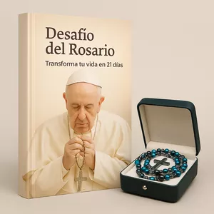 Imagen de portada para Ebook Desafío del Rosario – Transforma tu vida en 21 días